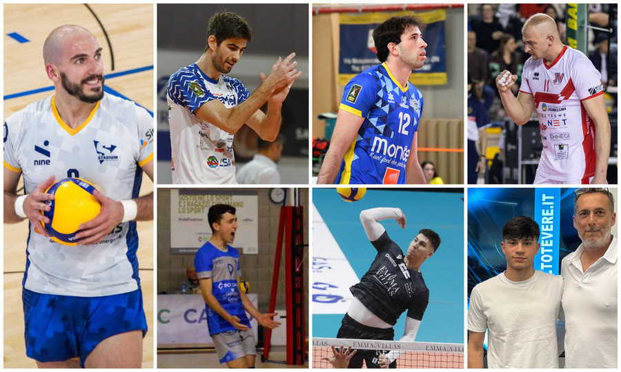 I volti del volley mercato del weekend