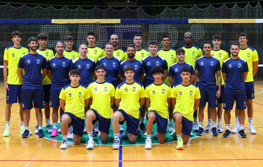 Il primo allenamento della stagione 2026/27 di Modena Volley al PalaPanini Il primo allenamento della stagione 2026/27 di Modena Volley al PalaPanini