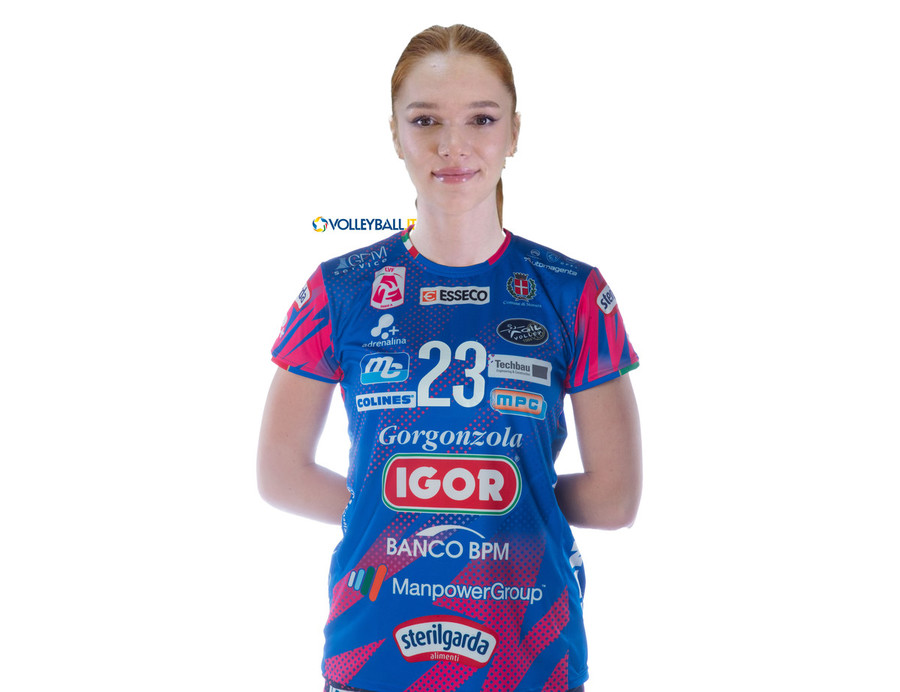 Marina Markova, vestirà la numero 23 di Novara