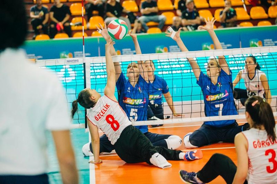 Europei Sitting Femminile: Le azzurre partono con una vittoria per 3-0 nel match d’esordio contro la Turchia