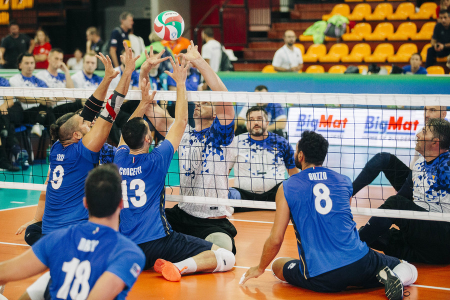 Europei Sitting Volley maschile: Azzurri battuti 3-0 dalla Bosnia, domani la Germania nei quarti