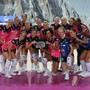 Scandicci-Novara alla Courmayeur Cup (foto Filippo Rubin)