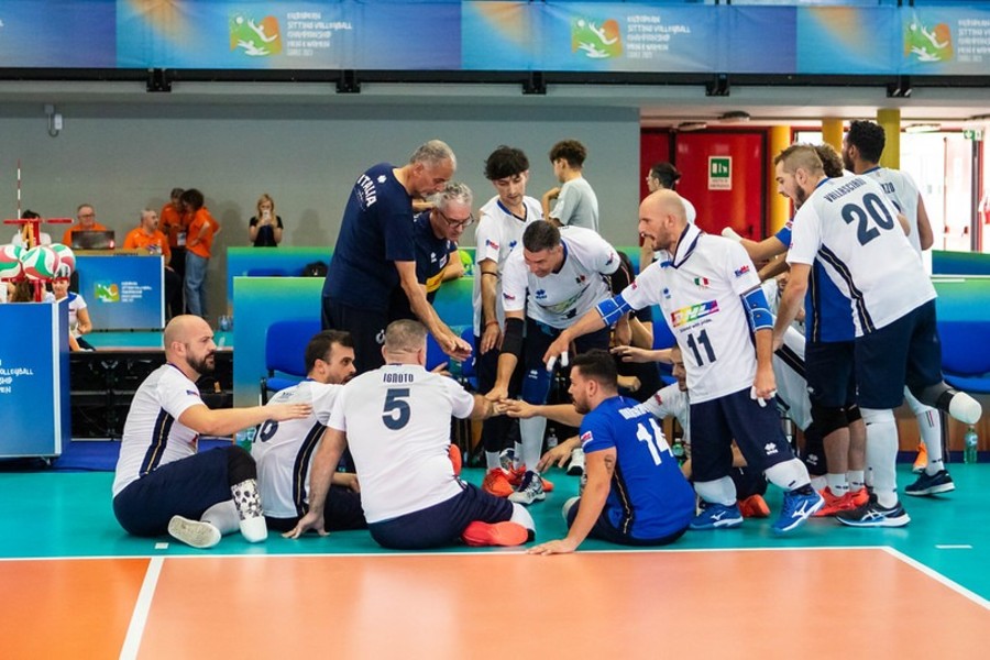 Europei Sitting maschili: Gli azzurri cedono 0-3 nella seconda giornata contro la Croazia