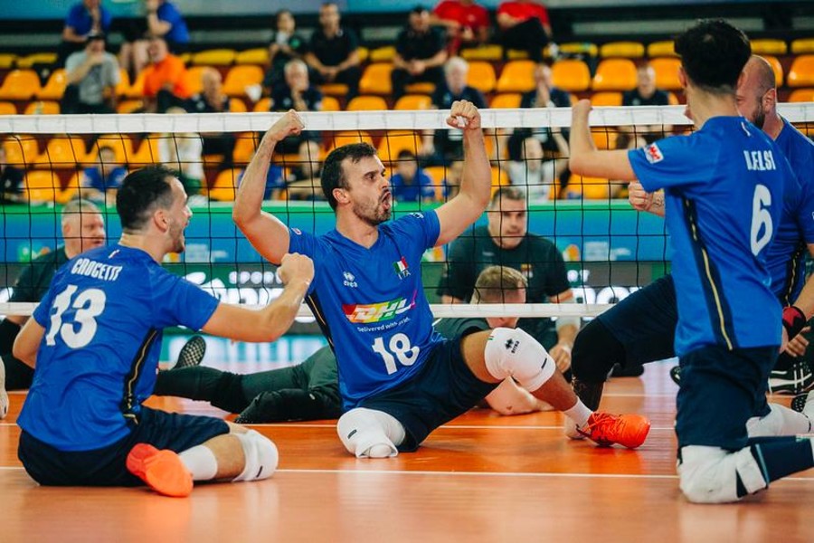 Europei Sitting Maschile: Gli azzurri partono con una vittoria per 3-2 contro la Lituania