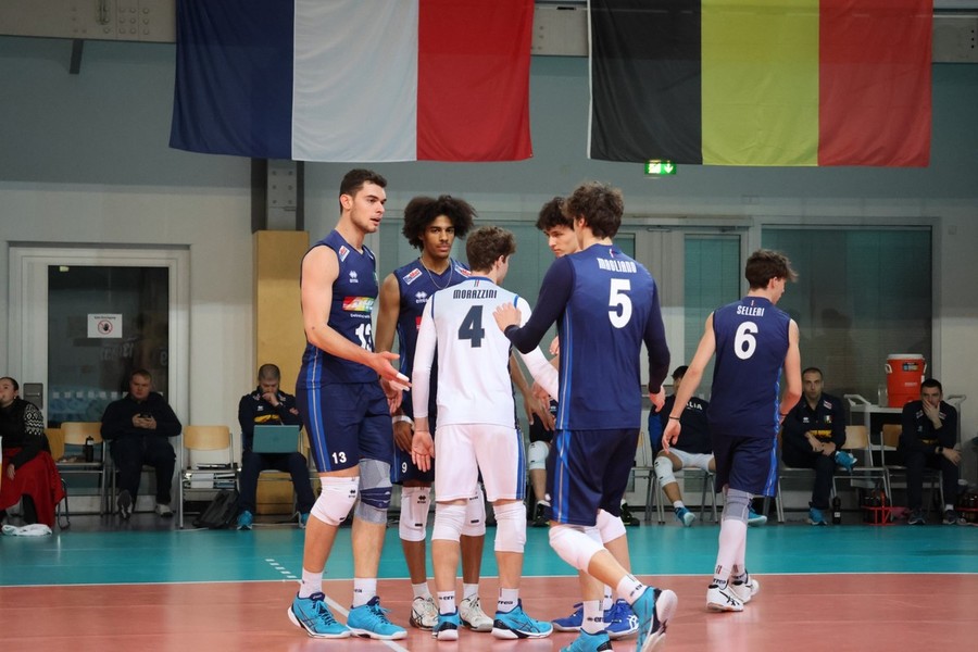 Wevza U20M.: Azzurri d'argento. In finale vince la Francia 3-2