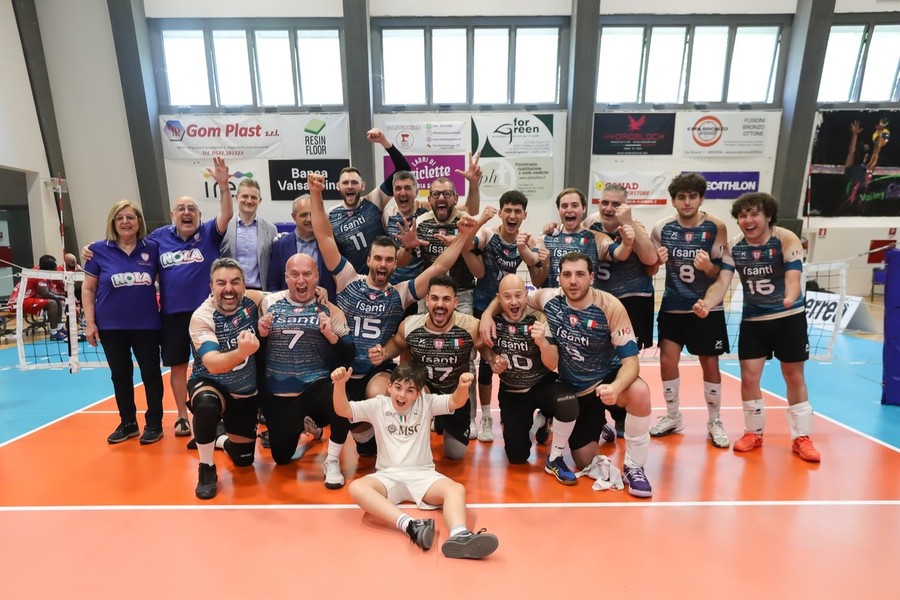 I Santi Ortopedie Nola campione d Italia nel sitting volley maschile