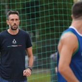 Paolo Nicolai durante la preparazione agli Europei di Stare Jablonki