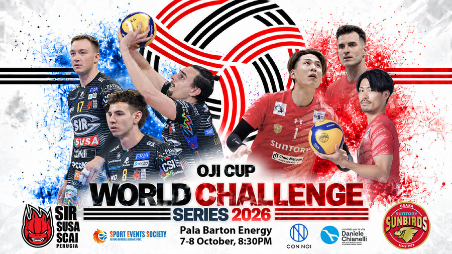 Oji Cup: Ben Tara torna a Perugia con i Suntory Sunbirds Osaka Oji Cup: Ben Tara torna a Perugia con i Suntory Sunbirds Osaka