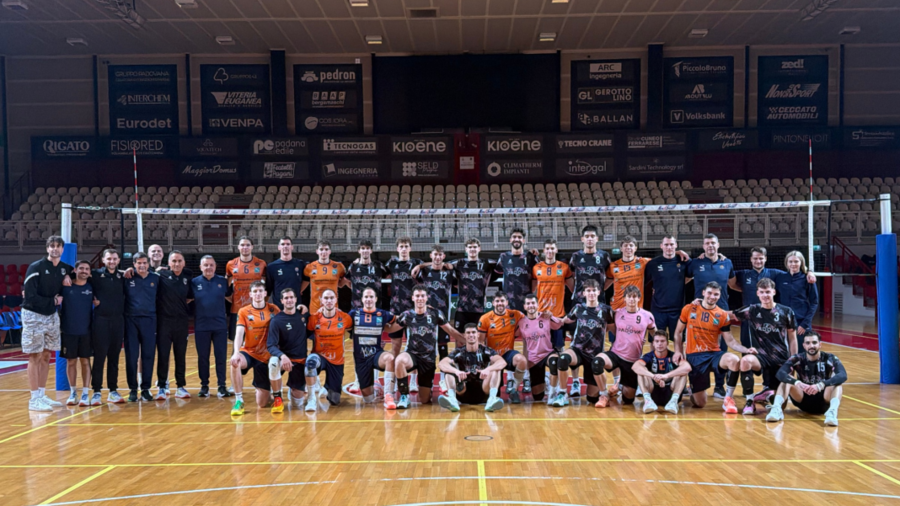 L'allenamento congiunto tra Pallavolo Padova e ACH Volley Lubiana L'allenamento congiunto tra Pallavolo Padova e ACH Volley Lubiana