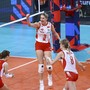 Magdalena Stysiak e Julita Piasecka, migliori realizzatrici della Polonia nel 3-1 sull'Olanda Magdalena Stysiak e Julita Piasecka, migliori realizzatrici della Polonia nel 3-1 sull'Olanda
