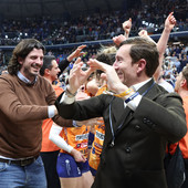 Pietro Maschio e Piero Garbellotto, i presidenti dell'Imoco Volley