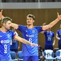 I Paesi Bassi durante la semifinale della CEV European League