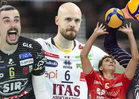 Giannelli, Sbertoli, Porro e Christenson i registe delle prime 4 squadre Giannelli, Sbertoli, Porro e Christenson i registe delle prime 4 squadre