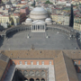 Piazza Plebiscito a Napoli, sede della gara inaugurale dell'Europeo 2026