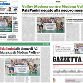 Modena Volley torna in prima pagina, ma per la chiusura del PalaPanini all'A2 femminile!