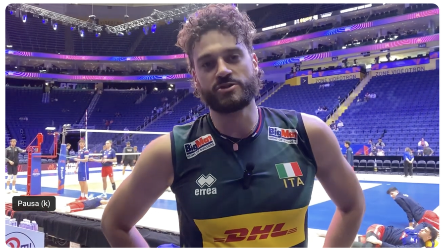 VNL: Rychlicki, &quot;Otto punti importanti. Ma la vera forza è il nostro spirito&quot;
