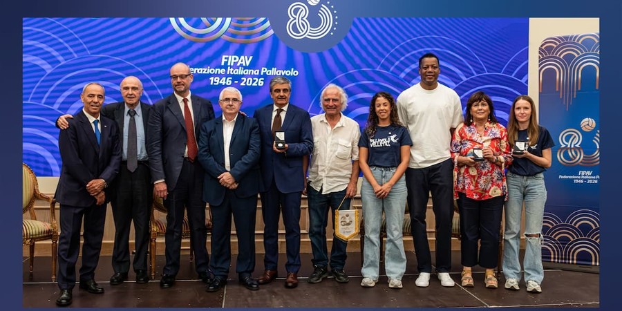 La celebrazione degli 80 anni FIPAV a Roma - Foto FIPAV La celebrazione degli 80 anni FIPAV a Roma - Foto FIPAV