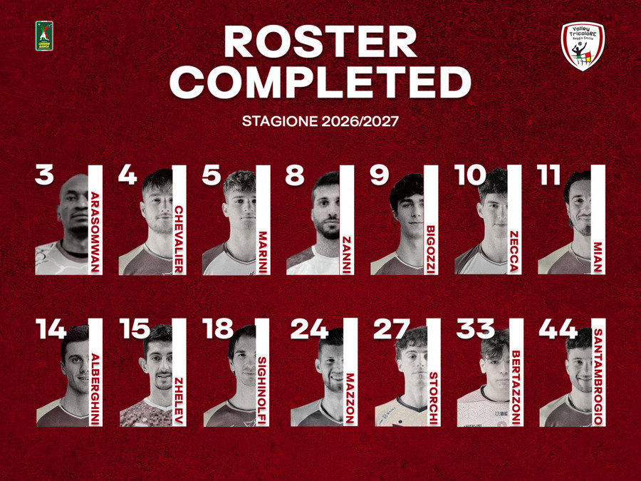 Conad Reggio Emilia, roster e numeri di maglia per il ritorno in Serie A2 Conad Reggio Emilia, roster e numeri di maglia per il ritorno in Serie A2