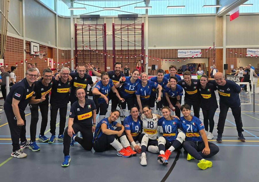 Sitting volley, Italia femminile e maschile in evidenza al Dutch Tournament Sitting volley, Italia femminile e maschile in evidenza al Dutch Tournament
