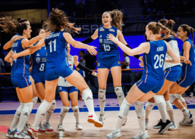 La nazionale serba femminile in vista dell'avvio della VNL 2026