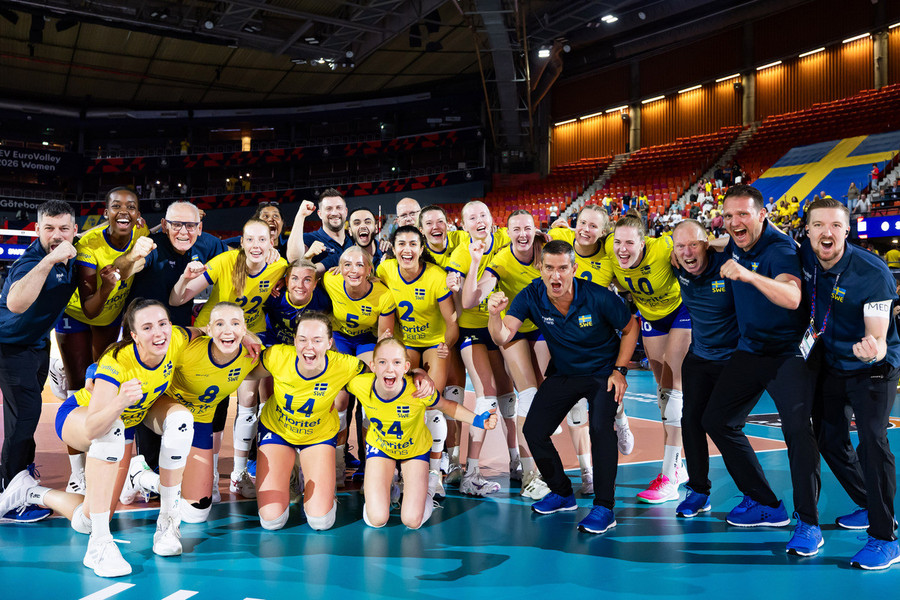 Svezia-Croazia al CEV Trendyol EuroVolley 2026