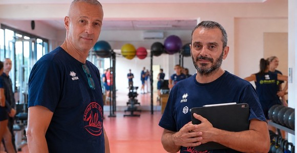 Marco Gaspari e Sandor Kantor, Savino Del Bene Volley Marco Gaspari e Sandor Kantor, Savino Del Bene Volley