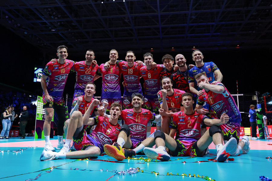 Champions League: Perugia vola in finale. Agevole 3-0 con il Varsavia