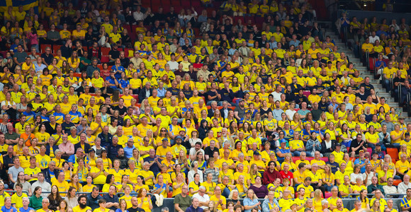 Lo Scandinavium di Göteborg registra il nuovo record svedese con 5.261 spettatori (foto CEV) Lo Scandinavium di Göteborg registra il nuovo record svedese con 5.261 spettatori (foto CEV)