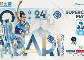 L'immagine ufficiale della Supercoppa FIAT di Bari