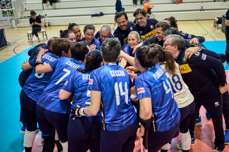 Sitting volley, azzurri ad Assen: calendario e convocati in vista di Mondiale ed Europei B