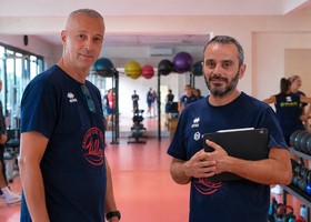Marco Gaspari e Sandor Kantor, Savino Del Bene Volley Marco Gaspari e Sandor Kantor, Savino Del Bene Volley