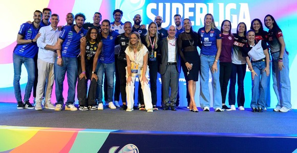 La presentazione della Superliga 2026/27 alla COB Expo di San Paolo La presentazione della Superliga 2026/27 alla COB Expo di San Paolo