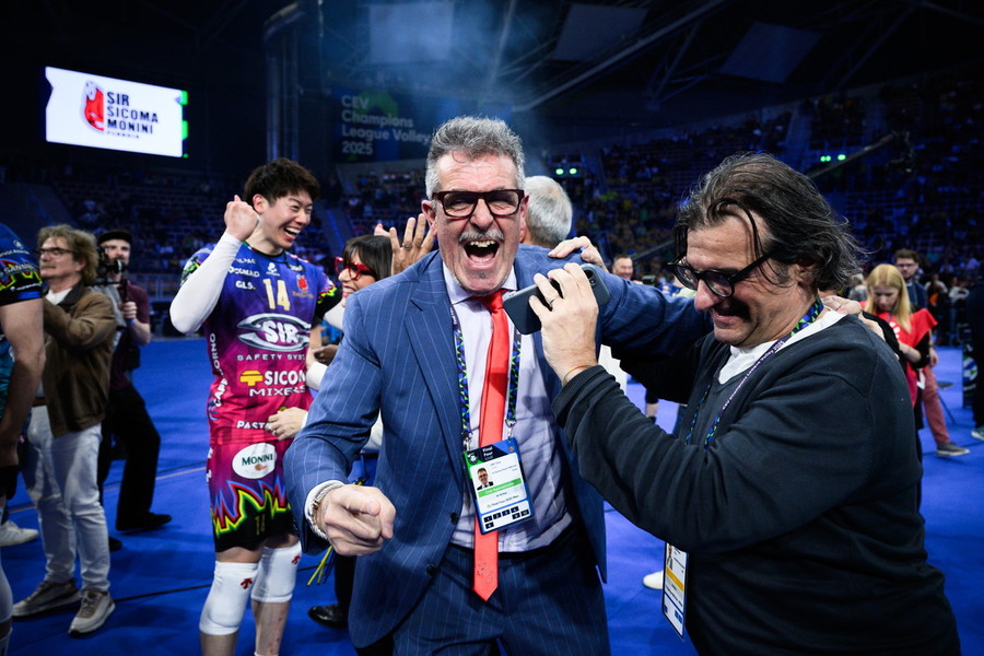 Champions League: Sirci, &quot;Abbiamo scritto la storia. Ora Perugia è al vertice d’Europa&quot;