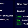 Champions League F.: Cambia il palasport della Final4?
