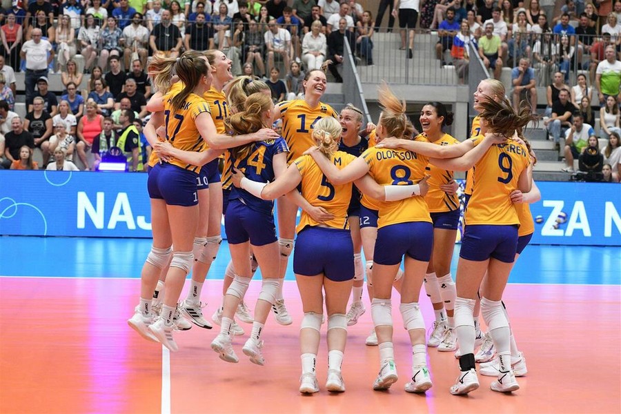 La Svezia festeggia il titolo #EuroLeagueW a Ljubljana