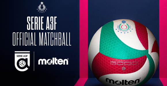 Il Molten V5M5000, pallone ufficiale della Serie A3 femminile 2026/27 (foto Federvolley) Il Molten V5M5000, pallone ufficiale della Serie A3 femminile 2026/27 (foto Federvolley)
