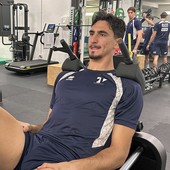 Alessandro Michieletto torna al lavoro con Trentino Volley
