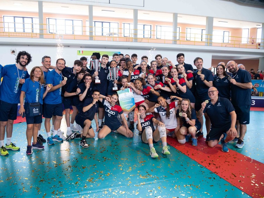 Il podio d'oro di Lomnardia e Lazio