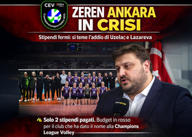 Turchia, caso Zeren Spor: Stipendi fermi, addii in vista. Accordo di titolazione della Champions League a rischio?