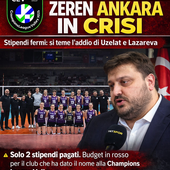 Turchia, caso Zeren Spor: Stipendi fermi, addii in vista. Accordo di titolazione della Champions League a rischio?