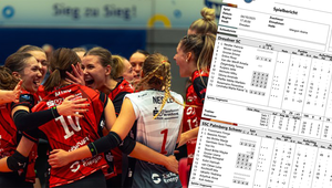 Dresda festeggia il 3-1 al Palmberg Schwerin