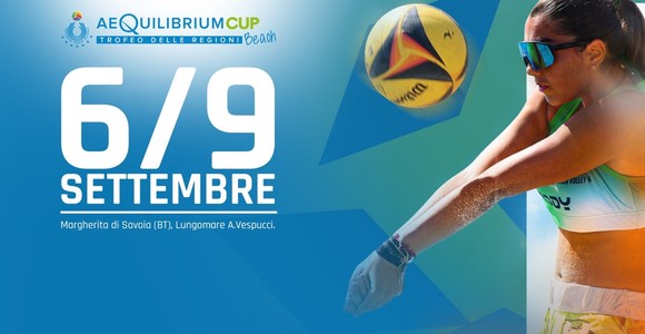 Il Trofeo delle Regioni di beach volley 2026 si giocherà a Margherita di Savoia