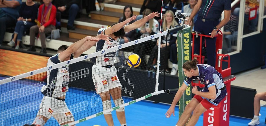 Flavio a muro contro Cisterna alla BTS Arena Flavio a muro contro Cisterna alla BTS Arena
