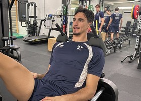 Alessandro Michieletto torna al lavoro con Trentino Volley