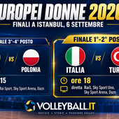 Europei femminili: Serbia-Polonia e Italia-Turchia, la programmazione tv delle finali Europei femminili: Serbia-Polonia e Italia-Turchia, la programmazione tv delle finali