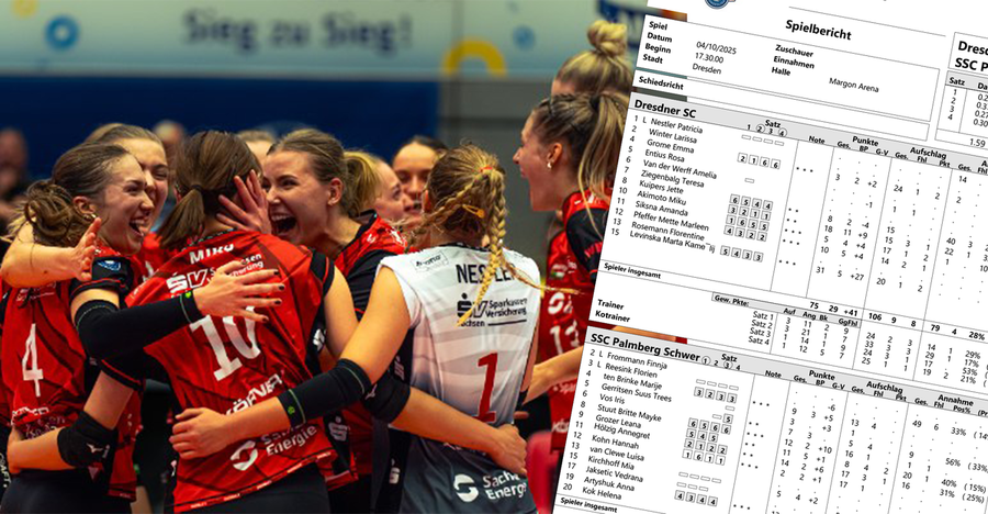 Dresda festeggia il 3-1 al Palmberg Schwerin