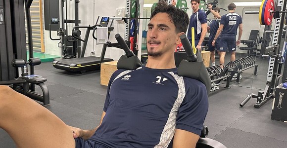 Alessandro Michieletto torna al lavoro con Trentino Volley Alessandro Michieletto torna al lavoro con Trentino Volley