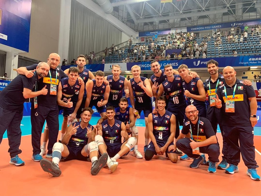 Universiadi: Italia debutto vincente. 3-0 a Taipei