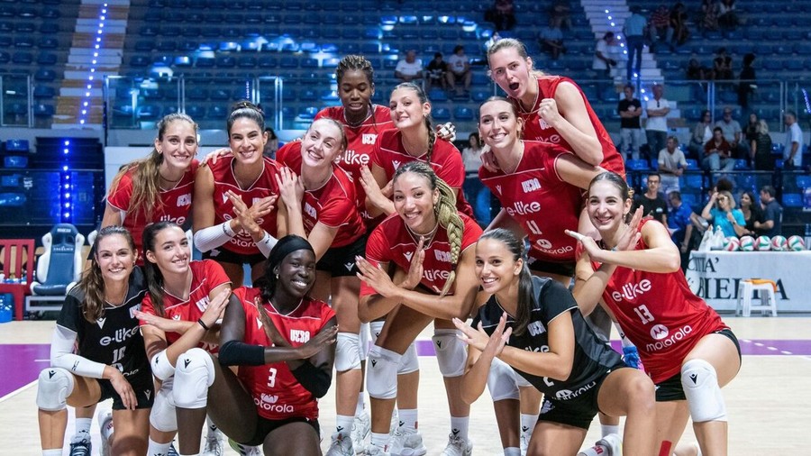 La UYBA al Trofeo Città di Biella La UYBA al Trofeo Città di Biella