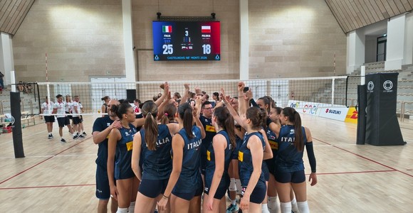 La Nazionale Under 18 femminile chiude con tre vittorie la serie di amichevoli contro la Polonia